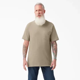 Camisas de manga corta con bolsillo refrescante