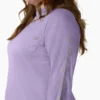 Camisas de protección solar de alto rendimiento para mujeres de talla grande Camisas de protección solar de alto rendimiento para mujeres de talla grande