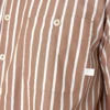 Camisas de servicio a rayas de manga corta Camisas de servicio a rayas de manga corta