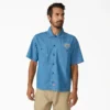 Camisas de trabajo bordadas de cambray de corte holgado Dickies X Harley-Davidson®