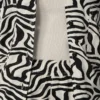 Camisas de trabajo con estampado de cebra para mujer Camisas de trabajo con estampado de cebra para mujer