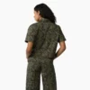 Camisas de trabajo cortas de camuflaje Drewsey para mujer