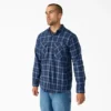 Camisas de trabajo de franela de manga larga