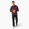 Camisas de trabajo de franela de manga larga