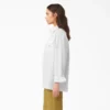 Camisas de trabajo de manga larga de corte holgado para mujer Camisas de trabajo de manga larga de corte holgado para mujer