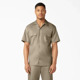 Camisas de trabajo de pantalones cortos Flex de corte holgado