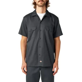 Camisas de trabajo de pantalones cortos Flex Slim Fit