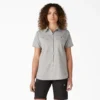 Camisas de trabajo de pantalones cortos refrescantes para mujer Camisas de trabajo de pantalones cortos refrescantes para mujer