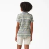 Camisas de trabajo de pantalones cortos refrescantes para mujer Camisas de trabajo de pantalones cortos refrescantes para mujer