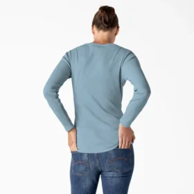 Camisas Henley de manga larga para mujer