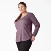 Camisas Henley de manga larga para mujer tallas grandes Camisas Henley de manga larga para mujer tallas grandes