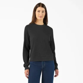 Camisas térmicas de cuello redondo para mujer