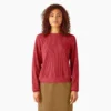 Camisas térmicas de cuello redondo para mujer