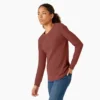 Camisas térmicas de manga larga para mujer
