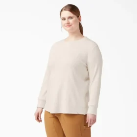 Camisas térmicas de manga larga para mujer talla grande
