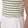 Camiseta a rayas Altoona para mujer