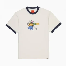 Camiseta bordada Brain Dead