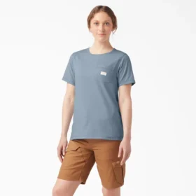 Camiseta con bolsillos para mujer Traeger X Dickies
