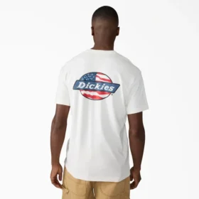 Camiseta con gráfico del logotipo de Americana