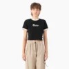 Camiseta corta con cuello redondo para mujer Lewistown Camiseta corta con cuello redondo para mujer Lewistown