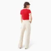 Camiseta corta con cuello redondo para mujer Lewistown