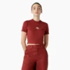 Camiseta corta con logo Maple Valley para mujer Camiseta corta con logo Maple Valley para mujer