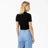 Camiseta corta con logo Maple Valley para mujer
