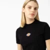 Camiseta corta con logo Maple Valley para mujer