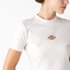 Camiseta corta con logo Maple Valley para mujer