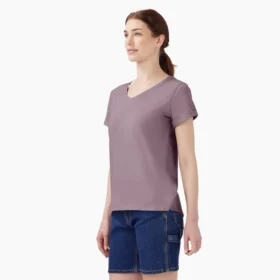 Camiseta de cuello en V para mujer
