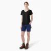 Camiseta de cuello en V para mujer