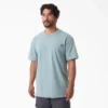 Camiseta de manga corta con bolsillo de tejido grueso