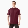 Camiseta de manga corta con bolsillo de tejido grueso