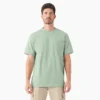 Camiseta de manga corta con bolsillo de tejido grueso