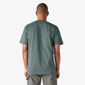Camiseta de manga corta con bolsillo de tejido grueso