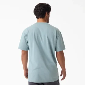 Camiseta de manga corta con bolsillo de tejido grueso