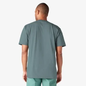 Camiseta de manga corta con bolsillo de tejido grueso