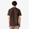 Camiseta de manga corta con bolsillo de tejido grueso