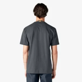 Camiseta de manga corta con bolsillo de tejido grueso