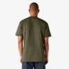 Camiseta de manga corta con bolsillo de tejido grueso