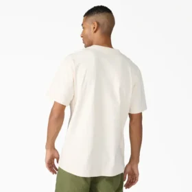 Camiseta de manga corta con bolsillo de tejido grueso