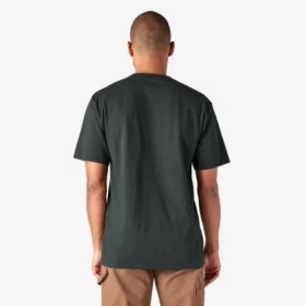 Camiseta de manga corta con bolsillo de tejido grueso