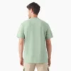 Camiseta de manga corta con bolsillo de tejido grueso