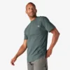 Camiseta de manga corta con bolsillo de tejido grueso