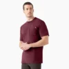 Camiseta de manga corta con bolsillo de tejido grueso