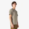 Camiseta de manga corta con bolsillo de tejido grueso