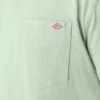 Camiseta de manga corta con bolsillo de tejido grueso
