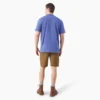 Camiseta de manga corta con bolsillo de tejido grueso