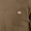 Camiseta de manga corta con bolsillo de tejido grueso