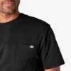 Camiseta de manga corta con bolsillo de tejido grueso